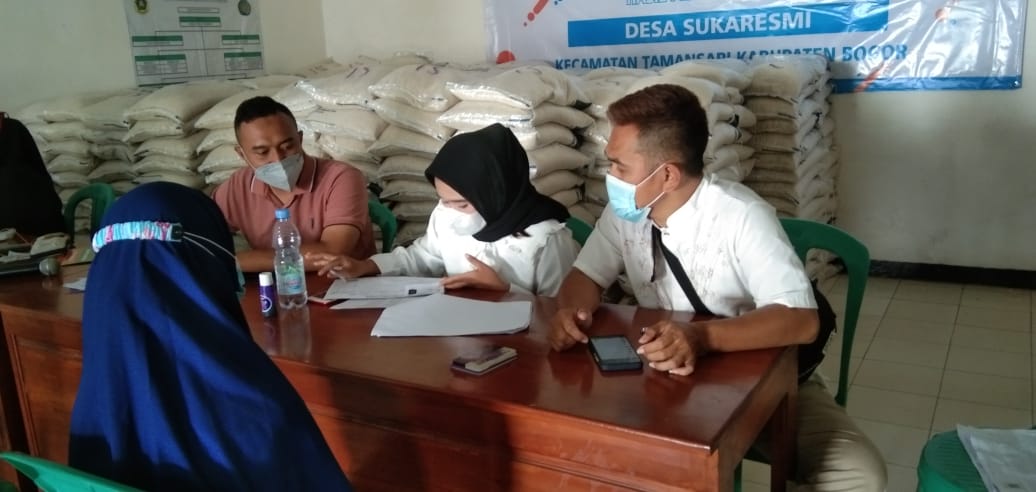 BLT-DD Tahap 4 Tahun Anggaran 2021, di Salurkan Pemdes Sukaresmi