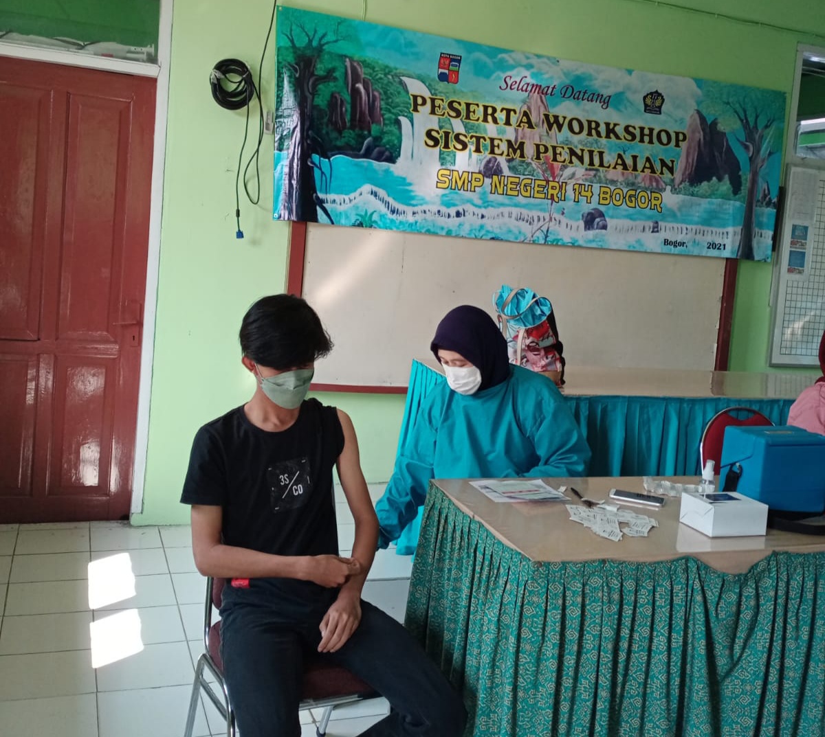 Kelurahan Margajaya Kejar Target Vaksinasi