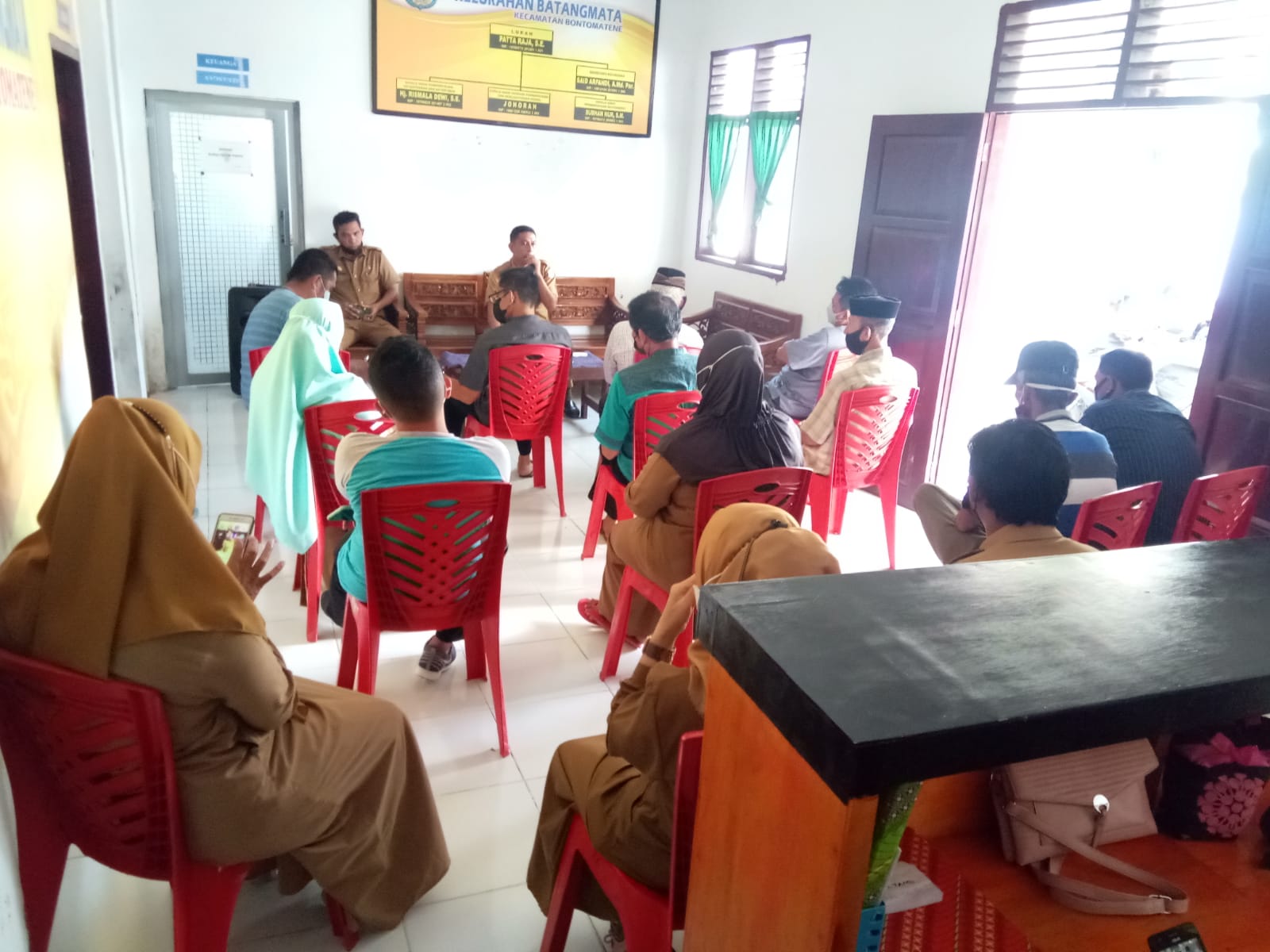 Satgas Penanganan Covid 19 Batangmata Gencarkan Kampanye Prokes