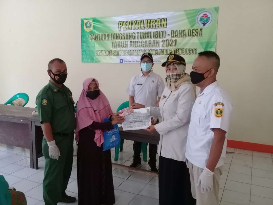 Pemdes Kota Batu Kembali Salurkan BLT-DD Tahun Anggaran 2021