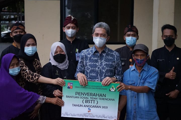 Dedie A. Rachim Wakil Walikota Bogor, Salurkan BSST
