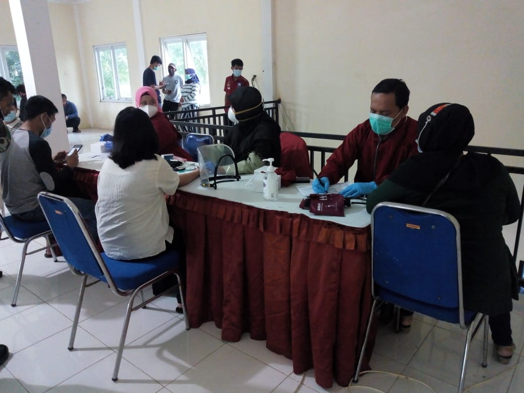 Agar Mudah di Jangkau, Vaksinasi Massal di Laksanakan di Desa Citeko