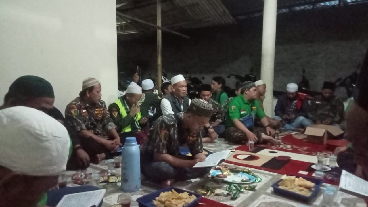Pengajian Rutin Keluarga Besar BBRP Zona 4 Ranting Haminteu, 