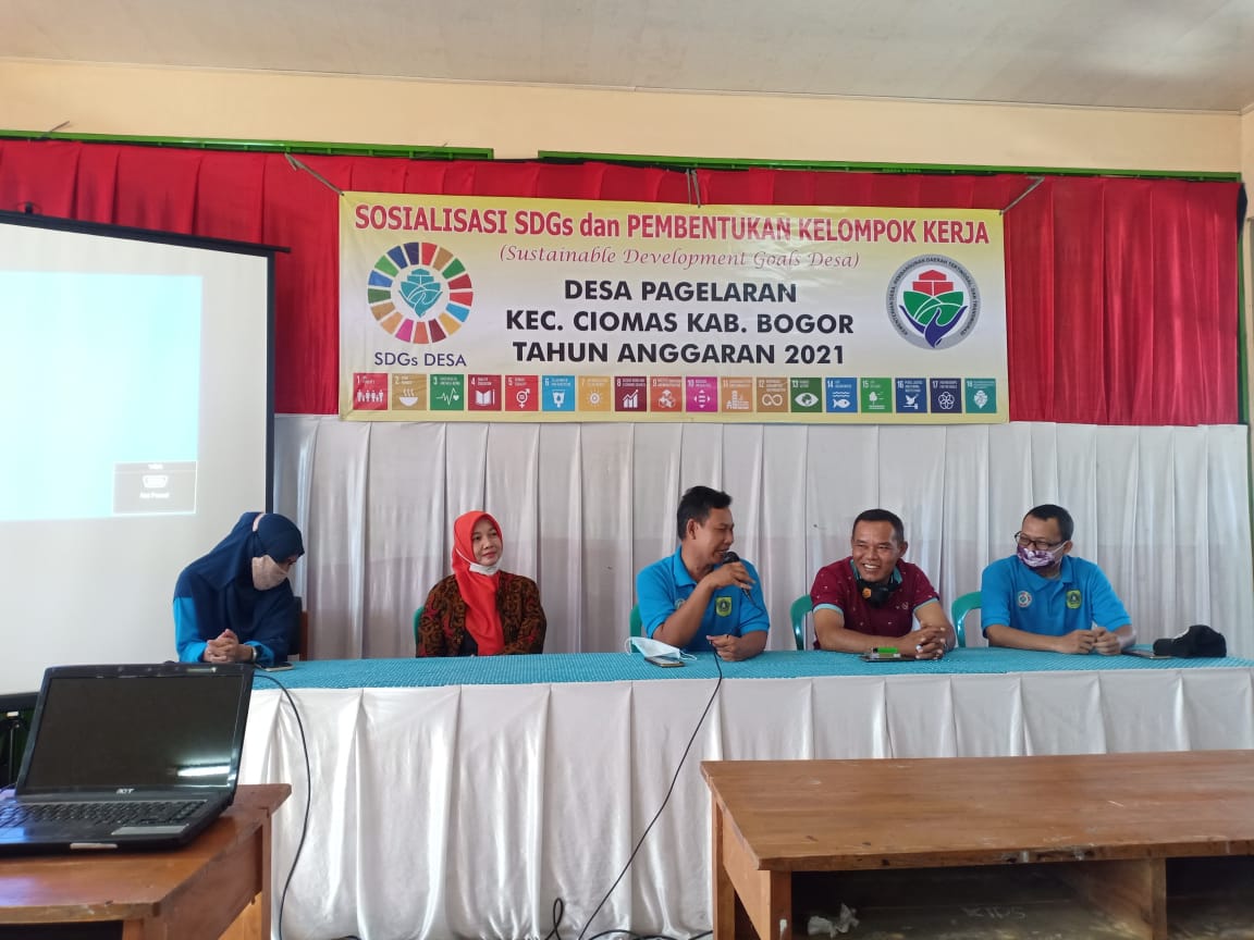 Sosialisasi SDGs dan Pembentukan Kelompok Kerja Tahun 2021