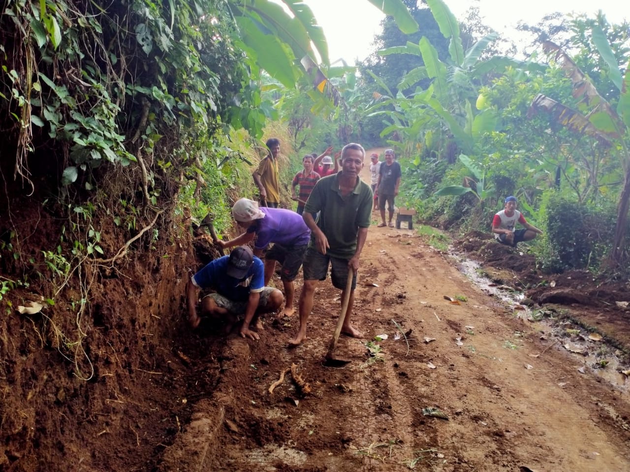 Pemdes Sukaharja, Cepat Tanggap Cegah Bencana
