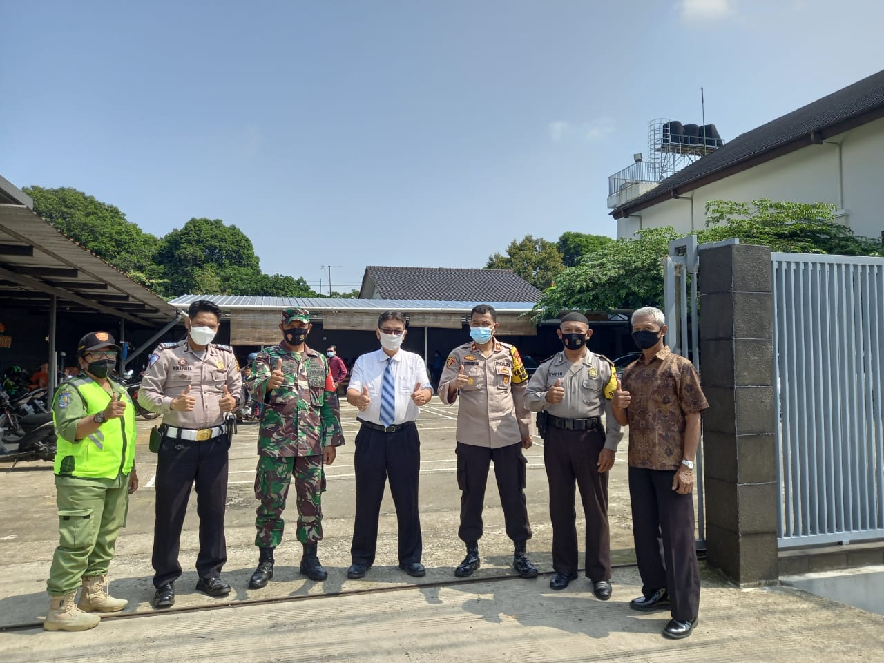 Giat Pengamanan di Gereja Agafe Family