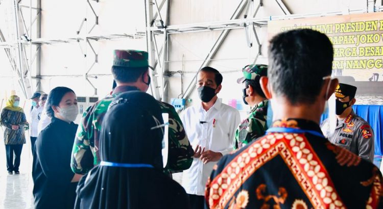Presiden Joko Widodo Silaturahmi Dengan Keluarga Patriot KRI Nanggala 402