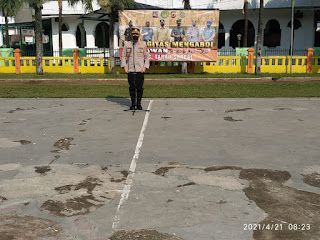 AKBP. DR. M. Arsal Sahban, S.H.,S.I.K.,M.M.,M.H., Wakapolresta Bogor Kota Pimpin Apel Sinergitas Mengabdi Melawan Covid-19