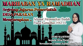 Itoh Masitoh Kades Parakan Beserta Staf Mengucapkan, 