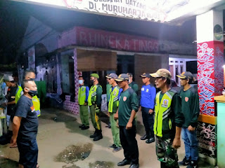 Bhabinkamtibmas Desa Ciapus Sambangi Warga Himbau Prokes Cegah Covid 19