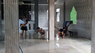 Pembangunan Masjid Nurul Jannah Capai 95%