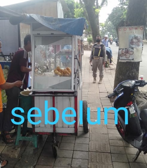 Satuan Polisi Pamong Praja Kota Bogor Kembali Tertibkan Para PKL