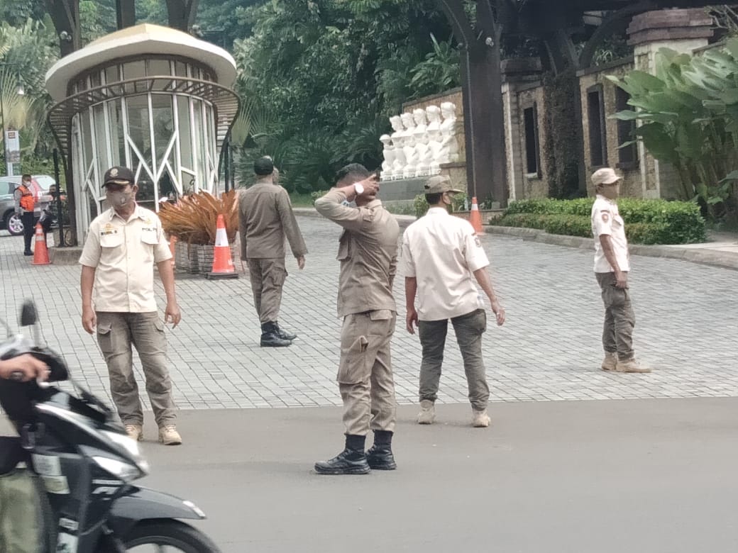 Satpol PP Kabupaten Bogor Perketat Penjagaan Resepsi Pernikahan
