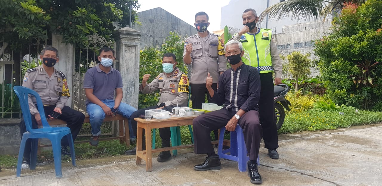 Kapolsek Ciomas Pimpin Langsung Pengamanan Gereja Agefe Family