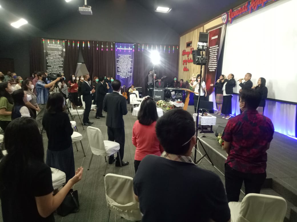 Pengamanan Gereja Agefe Family Rt. 003/09 Desa Kota Batu