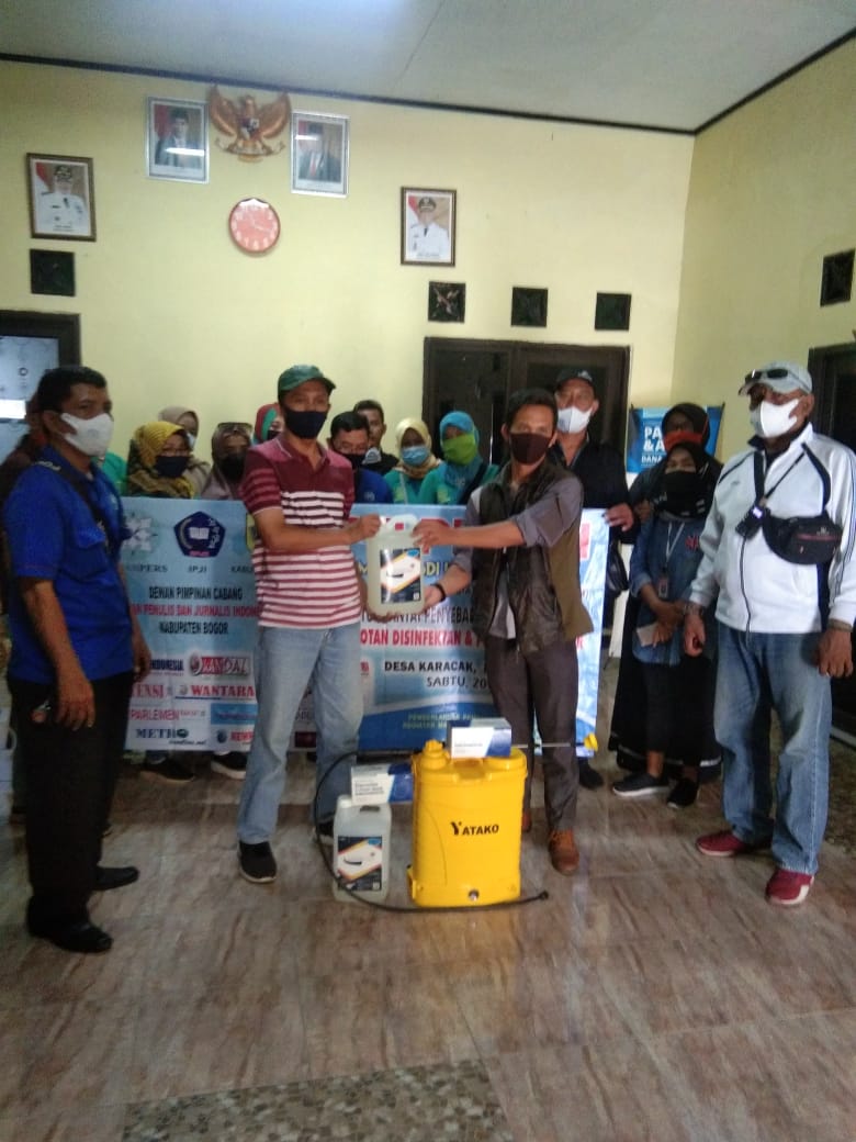 Desa Karacak, Desa ke- 9 disambangi IPJI Kab. Bogor 