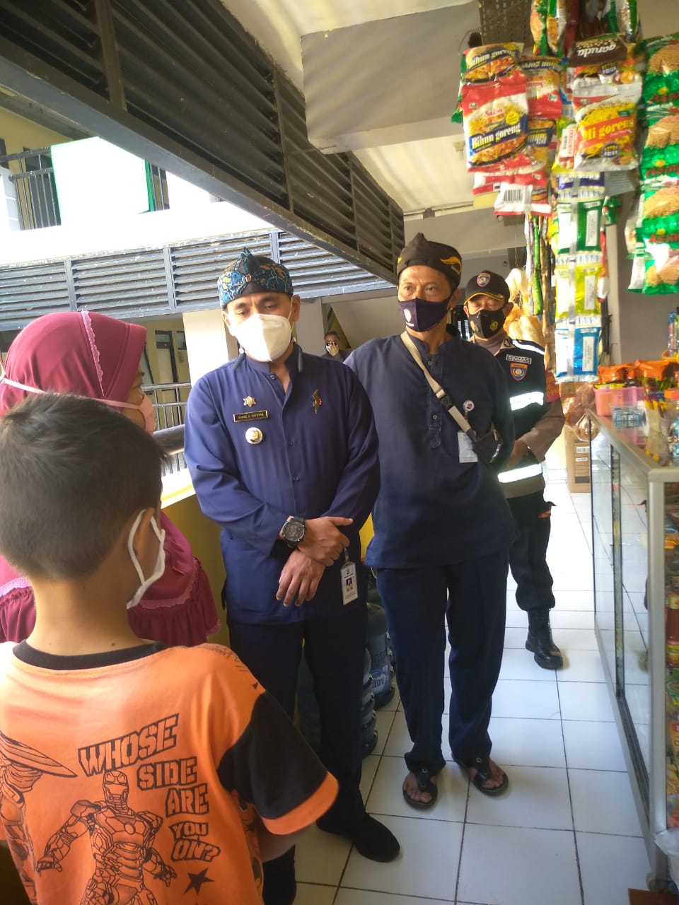 Kelurahan Tanah Baru Santuni Anak Yatim dan Bagikan Sembako