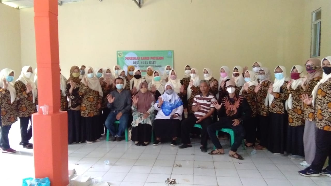 Kader Posyandu Paham Digital, Baca Data Anak Tinggal Sentuh