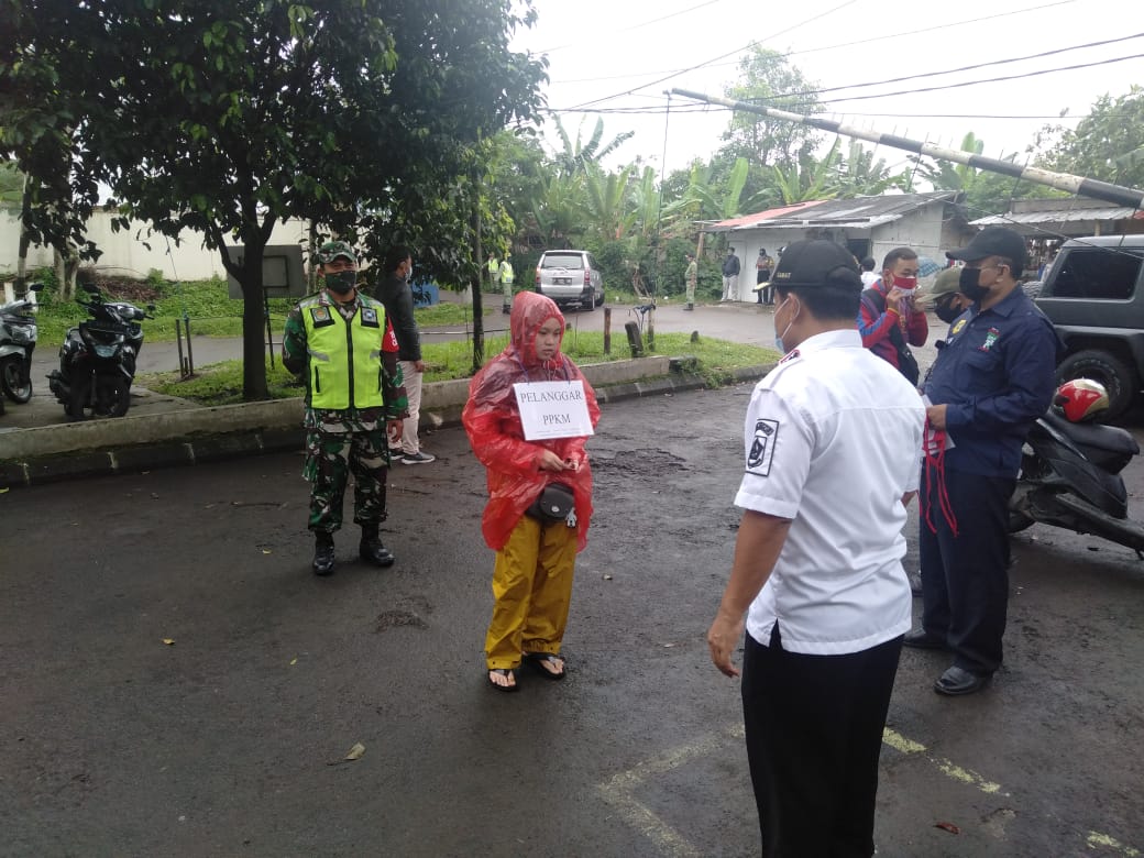 Razia Masker Dalam Rangka Penegakkan Disiplin Prokes