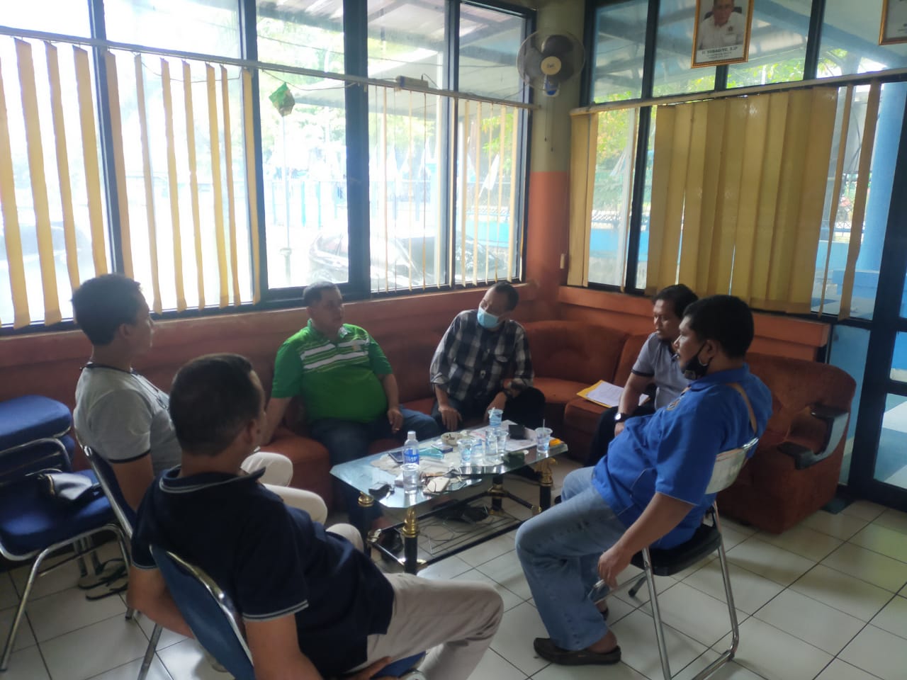 PWI Kab. Bogor Kembali Dapat Kunjungan dari Sat Intelijen Brimob Kelapa Dua