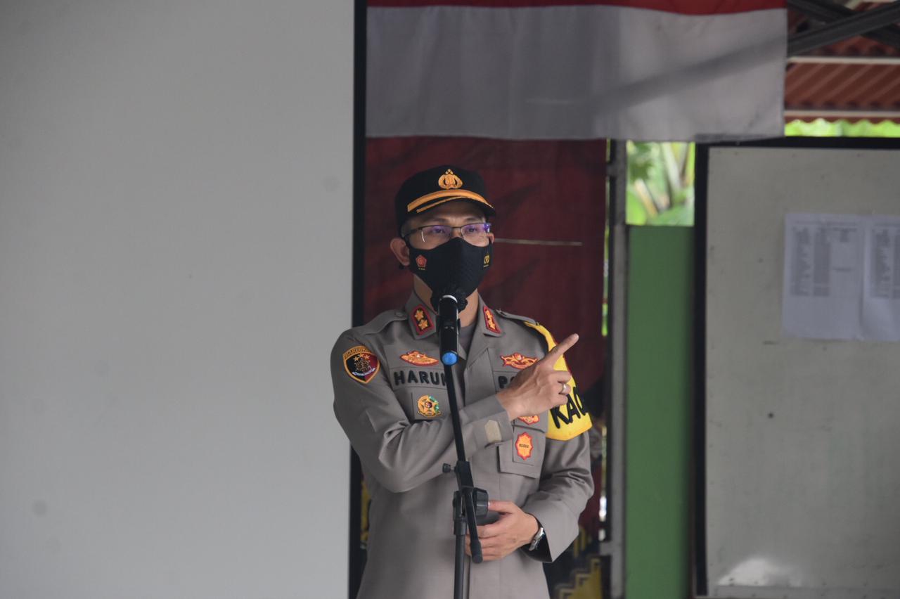 Laksanakan PPKM Mikro, Polres Bogor kembali kukuhkan Kampung Tangguh