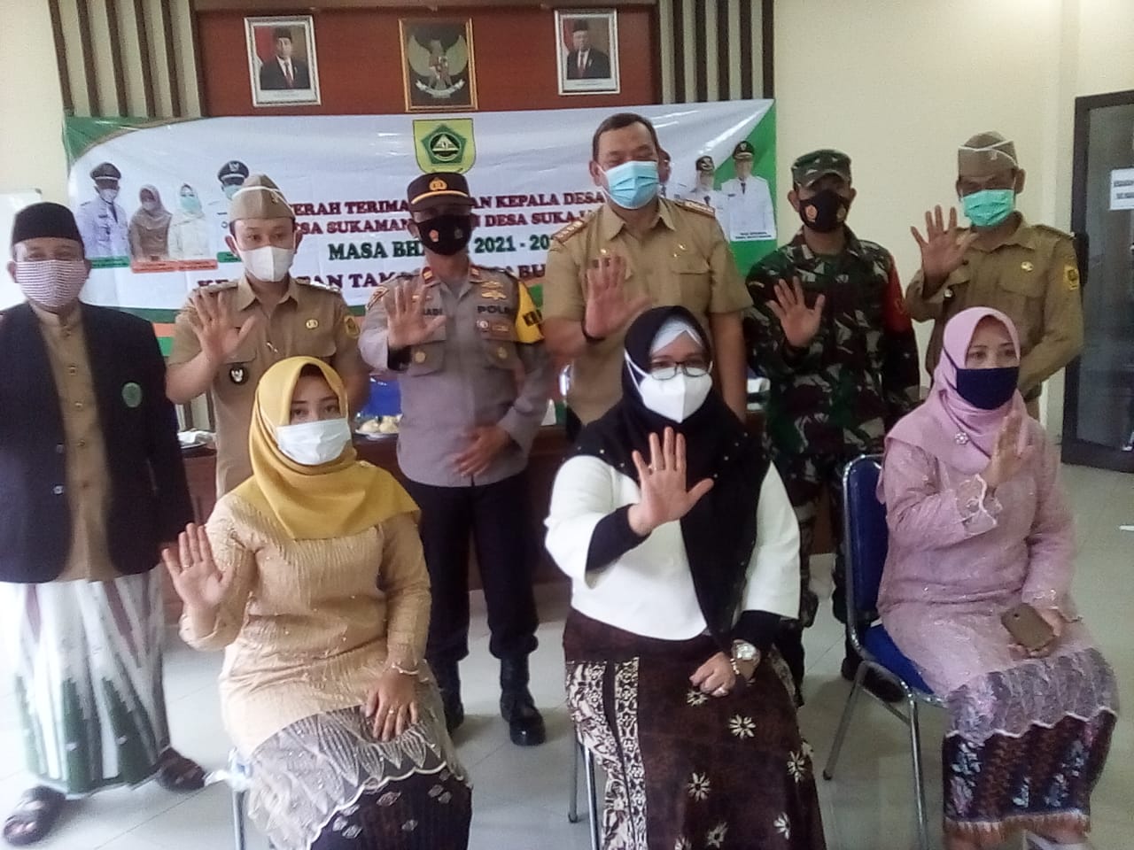 Kecamatan Tamansari Gelar Acara Sertijab Kades Sukamantri dan Sukajadi