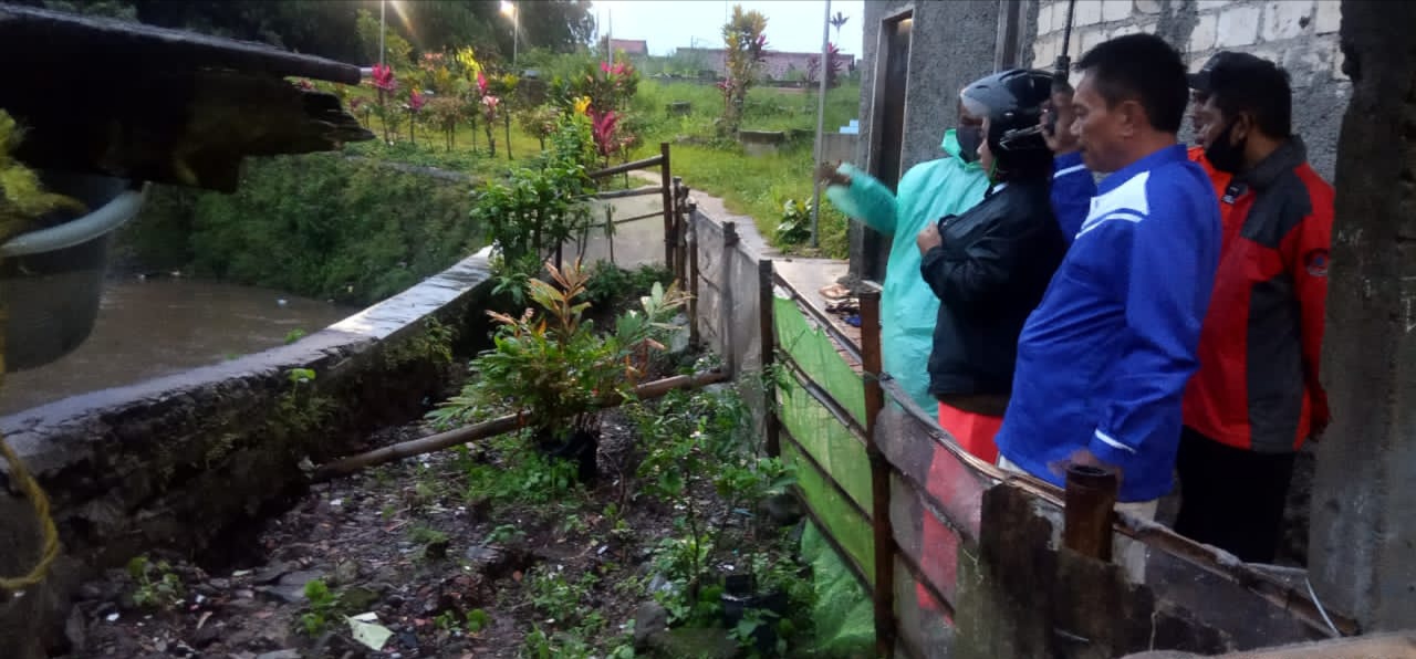 Monitoring Permukiman Warga Kelurahan Loji Yang Terdampak Banjir