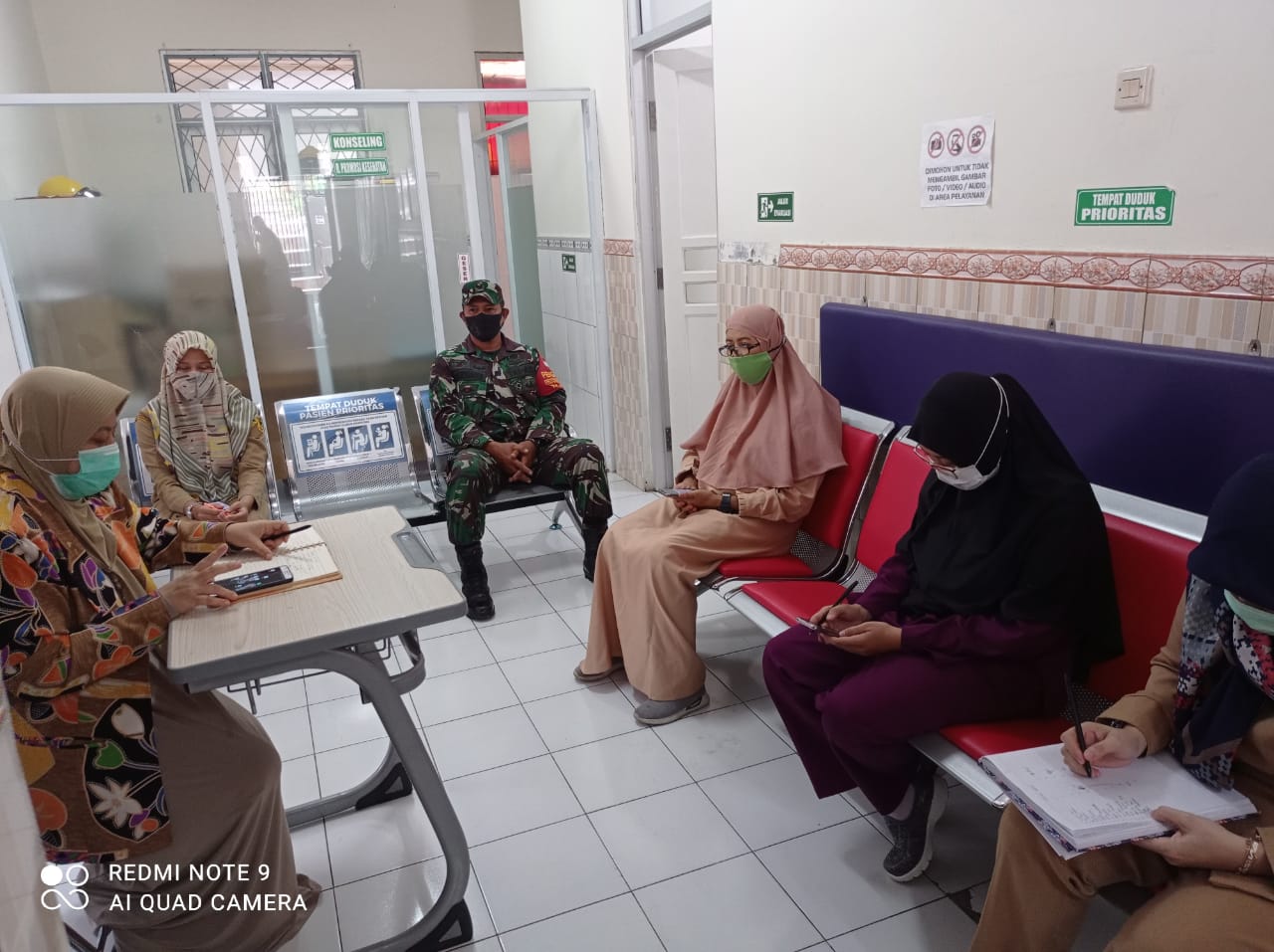 Puskesmas Kota Batu Gelar Simulasi Vaksin Covid 19