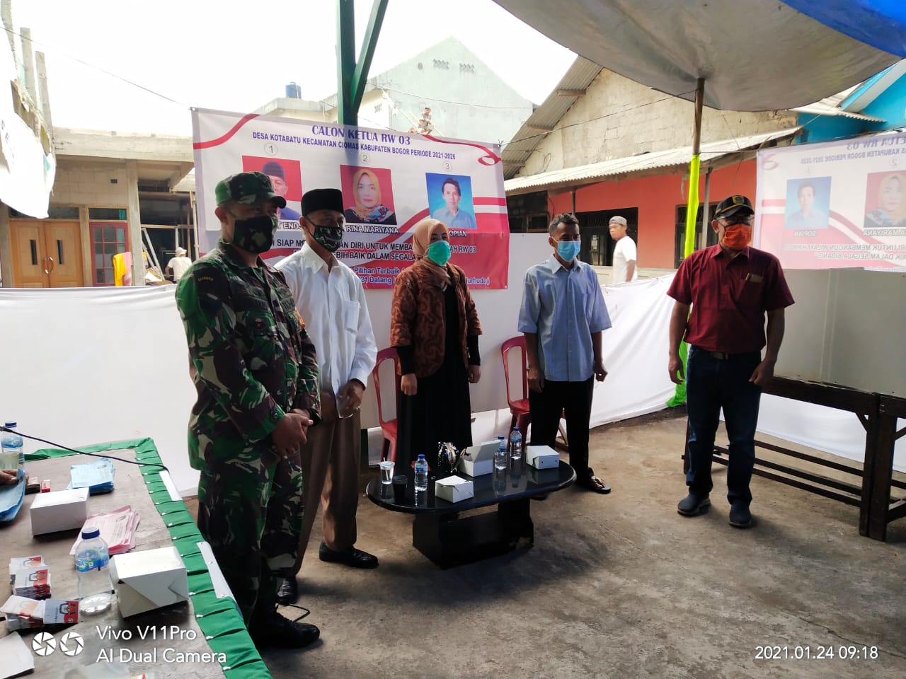 Gelar Pemilihan Ketua RW, Panitia Ketatkan Prokes