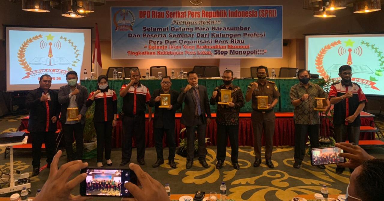 DPD Riau SPRI Sukses Gelar Seminar Menghapus Praktek Monopoli Belanja Iklan di Media