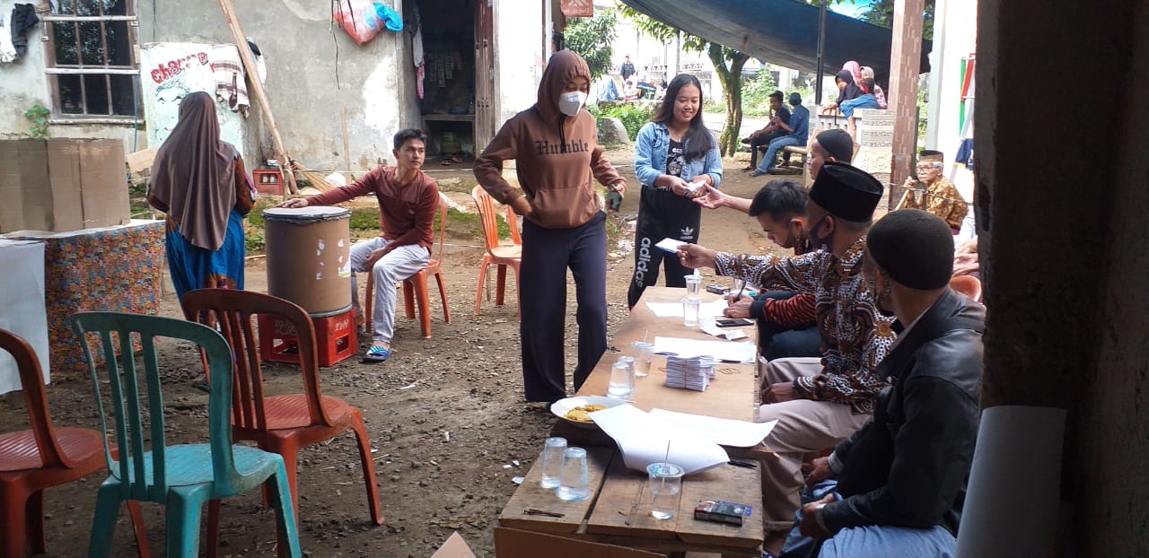 Warga Rt. 004/06 Desa Sukamakmur, Gelar Pemilihan Ketua RT