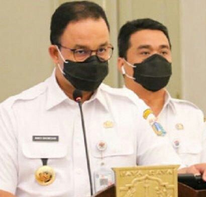 Anies Baswedan Gubenur DKI Jakarta dinyatakan Positif Terpapar Covid 19
