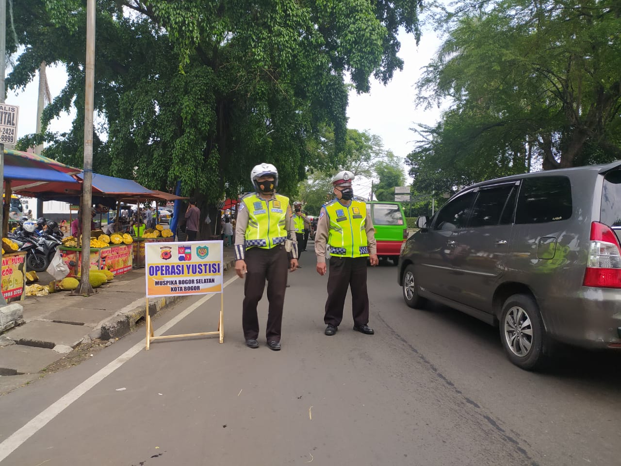 Polsek Bogor Selatan Terus Lakukan Ops Yustisi di Wilayah Hukumnya