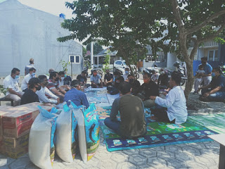 Abdul Salam, S.Pd., Msi., Lurah Loji Hadiri Acara 