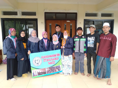  Mahasiswa STIT Sirojul Falah Karadenan Bogor Adakan KKM di Kp. Pabuaran Rt. 001/06