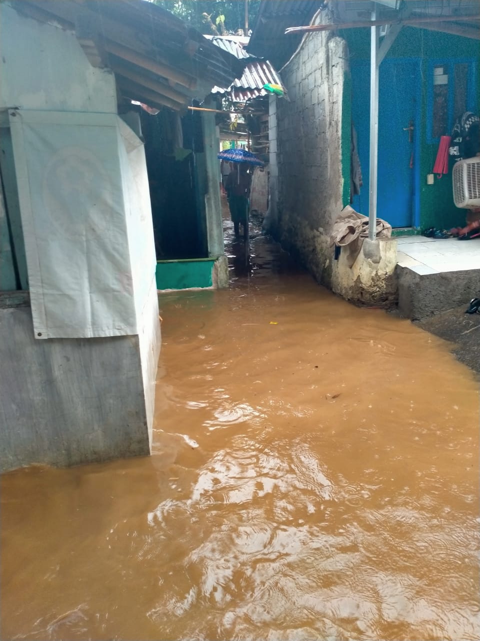 Banjir Kembali Menerjang Kp. Keramat Kelurahan Tanah Baru