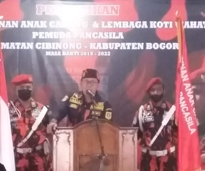 Resmi Di Lantik, PAC Dan Lembaga Koti Mahatidana Ormas PP Cibinong Masa Bakti 2019-2022