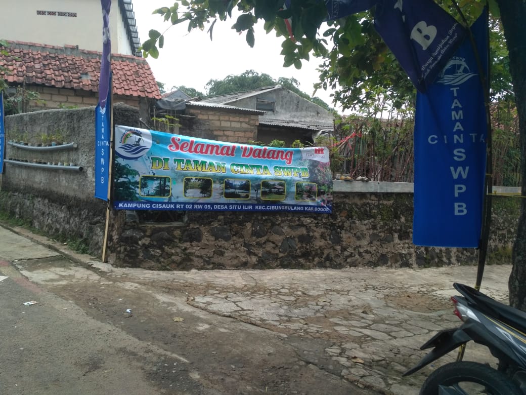 Resmikan Taman Cinta,  Komunitas SWPB Tambah Wisata Baru Di Kabupaten Bogor