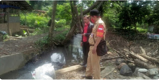 Pihak Kelurahan Loji Bersama Babinsa Dan Bhabinkamtibmas Monitoring Wilayah