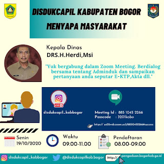 Inovasi Disdukcapil Kabupaten Bogor 