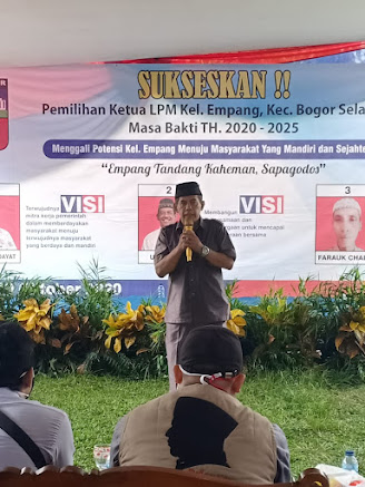 Usman TZ Terpilih Sebagai Ketua LPM Kelurahan Empang